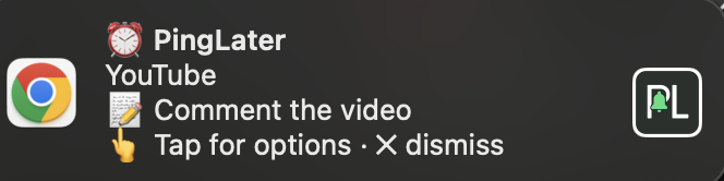 Step 5: Get reminded